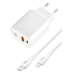 Subzero SG78 27w PD I Usb Başlık ve Type-c To lightning Kablo