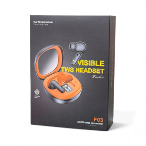 Bayrox F03 Tws Wireless Earphone I Siyah