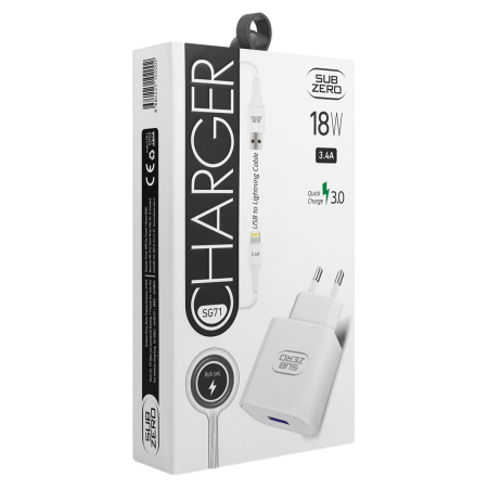 Subzero SG71 3.4A lightning Şarj Seti 18W 