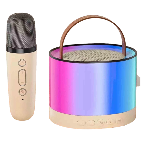 Smart K52 RGB Speaker I Karaoke Mikrofonlu
