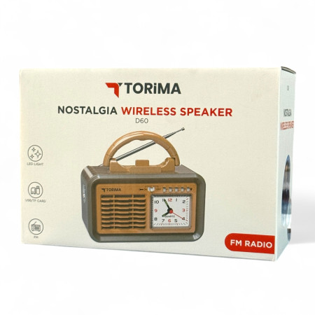 Torima D60 Nostalji Fm Speaker 