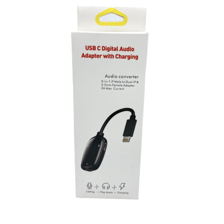 Lightning / Lightning / Aux / İphone 3in1 Dönüştürücü