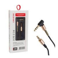 Powerway 3.5 mm Yan Başlık 1mt Aux Cable 
