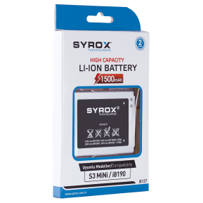 Syrox Syx-B127 Samsung S3 mini Batarya