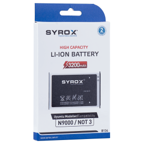 Syrox Syx-B134 Samsung Not 3 Batarya