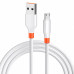 Bayrox Byx-70 Elastik 2.4A Usb To Micro Şarj Kablosu 
