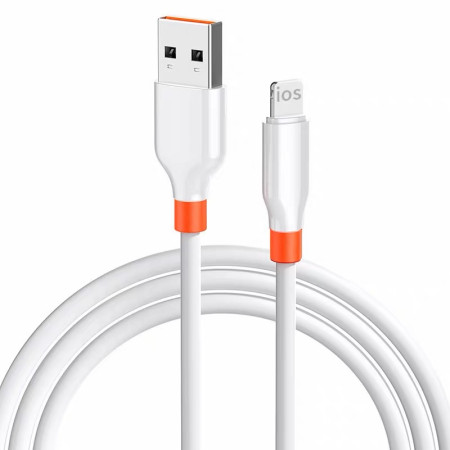 Bayrox Byx-12 Elastik 2.4A Usb To Lightning  Şarj Kablosu