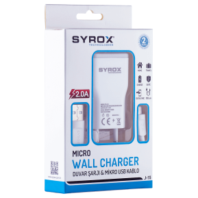 Syrox Syx-J15 Micro 2.0A Ev Şarjı