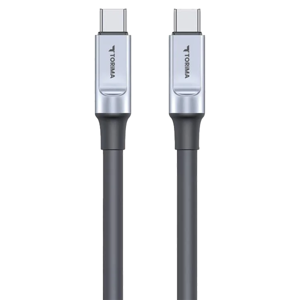 Torima U15 Silikon 60W 3A Type-C To Type-C Hızlı Şarj Kablosu